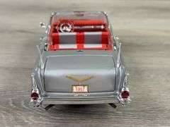 1957 Chevy Bel Air ‘Fuelie’ Convertible, Gray, 1/24, Danbury Mint, Limited Edition, #3631/5000, No Paperwork