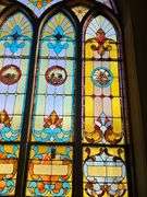 Large Stained Glass Window - 121" W X 157" H Overall