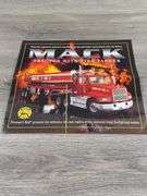Mack CH613 Firefighting Tanker, 1/43, Franklin Mint Precision Models, Certificate Of Authenticity