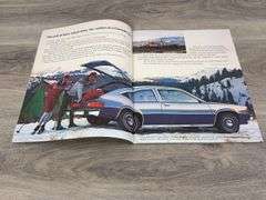 1982 Chevy Citation Factory Model, Made Of Fiberglass, Leather & Stainless Steel Chrome, 29” Long, Custom Case & Plexiglass Cover, 1 Of 10 Made