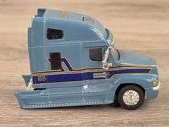 Freightliner C120 Werner Enterprises Semi Truck and Trailer Metal Collector Bank, 1/64, SpecCast,  Limited Edition