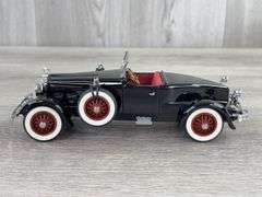 1927 Stutz Black Hawk Speedster, Black, 1/24, Danbury Mint, Certificate Of Title