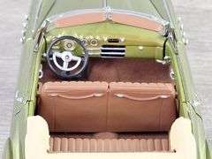 1949 Buick Roadmaster Convertible, Olive Green, 1/24, Franklin Mint Precision  Models, General Motors Dealer Exclusive, Certificate Of Authenticity, Limited Edition, #737/750, Outer Shipping Box