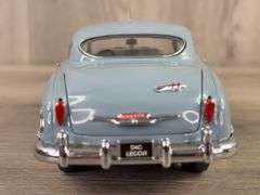 1951 Hudson Hornet, Blue, 1/24, Danbury Mint, Certificate Of Authenticity, D4C LECC VI, Limited Edition 1 Of 675, Collector Portfolio, Outer Shipping Box