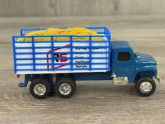 2 Grain Trucks- 1 RS Co-Op Suppliers, John Deere Flatbed Truck Ertl, 1/64