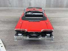 1958 Edsel Citation Red Convertible/Black Cove, 1/24, Franklin Mint Precision Models, #47/2500