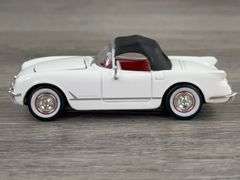 WhiteGMC Integral 1953 Corvette Tractor Trailer Set, 1/64, Ertl, Hamilton Authenticated, Certificate of Authenticity