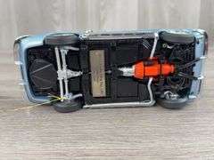 1967 Corvette Sting Ray L89, Blue, 1/24, Franklin Mint Precision Models, Limited Edition, Certificate Of Authenticity, #1528/3000