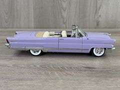1956 Lincoln Premiere Convertible, Orchid, 1/24,  Limited Edition, Danbury Mint, No Paperwork