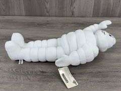 Uniroyal Tiger 9" & Michelin Man 14 1/2" Tall Stuffed Toys