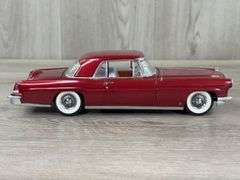 1956 Continental Mark II, Maroon, 1/24, Certificate of Authenticity, Vicki's Gifts Exclusive Limited Edition, #0181/1000, Outer Shipping Box