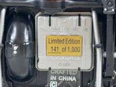 1955 Chevrolet Bel Air Convertible, Turquoise/White, 1/24, Danbury Mint, Limited Edition, #141/1000, No Paperwork