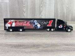 Kenworth Dale Earnhardt Jr #1 Coca-Cola Polar Bear Transporter, 1/64, Action