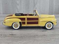 1948 Ford Sportsman Convertible, Maize, 1/24, Danbury Mint, Certificate Of Title, Limited Edition,  Serial #1243