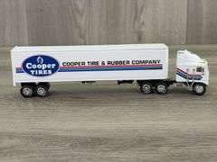 Kenworth K100E Cooper Tire & Rubber Company Locking Coin Bank Tractor Trailer, 1/64, Liberty Classics By SpecCast
