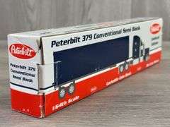 Peterbuilt 379 Conventional Pepsi Express Semi Bank, 1/64, Liberty Classics By SpecCast, Lockable Coin Bank, Limited Edition