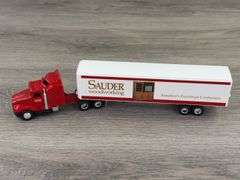 Kenworth T600A Sauder Woodworking Tractor Trailer, 1/64, Ertl, Limited Collector Edition 60 Years,1934-1994