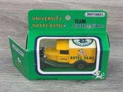 1991 University Of Notre Dame Ford Model A, Matchbox, 3", Limited Edition
