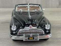 1948 Buick Roadmaster Convertible, Carlsbad Black, 1/24, Danbury Mint, Certificate Of Title
