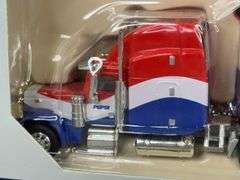 Peterbuilt 379 Conventional Semi Pepsi Bank, 1/64, Liberty Classics by Spec Cast