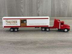Kenworth T600A Sauder Woodworking Tractor Trailer, 1/64, Ertl, Limited Collector Edition 60 Years,1934-1994