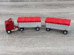 Mack Ultra-Liner W/2 Dump Trailers, 1/64, Custom
