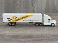 WhiteGMC Aero Conventional The Andersons General Stores Truck With Trailer, 1/64, Ertl