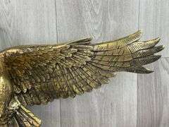 Buick Eagle Wall Hanging, Mounting Bracket Included, 29 1/2”Wx12”H