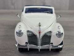 1941 Lincoln Continental Cabriolet Custom, Beige, 1/24, Franklin Mint Precision Models, Certificate Of Authenticity, #199/500, Main Street Products USA Limited Edition Exclusive, Collector Portfolio