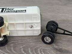 3 Grain Trucks & Pups, 1:64, Ertl, Case IH & Tyler Transport-Has Been Repaired