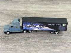 Freightliner 120 Moonlight Express Tractor Trailer, 1/64, Ertl, Hamilton Authenticated