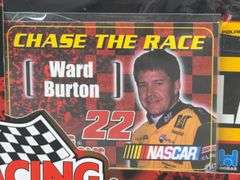 Caterpillar #22 Ward Burton Chase The Race Transporter & Stock Car, 1/64, Racing Champions