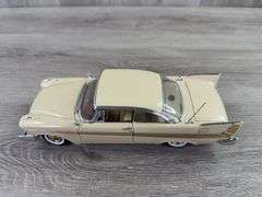 1958 Plymouth Fury Hardtop, Buckskin Beige, 1/24, Danbury Mint, Certificate Of Title