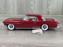 1956 Continental Mark II, Maroon, 1/24, Certificate of Authenticity, Vicki's Gifts Exclusive Limited Edition, #0181/1000, Outer Shipping Box