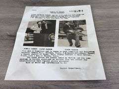 1932 Ford V8 Convertible Sedan, Bonnie & Clyde Edition, 1/24, Maroon/Black, Franklin Mint Precision Models, Collector Portfolio, Paperwork & Accessories Included