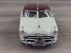1951 Hudson Hornet, Beige/Maroon, 1/24, Franklin Mint Precision Models, Collector Portfolio, Limited Edition, #843/2500