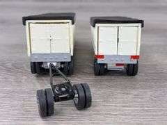 Kenworth T600A Coop Truck W/ Grain Dump & Pup, 1/64, Custom