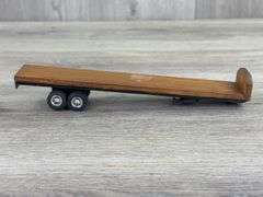 Custom Built Ford LTL-9000 W/Sleeper & Flat Bed Wooden Trailer, 1/64