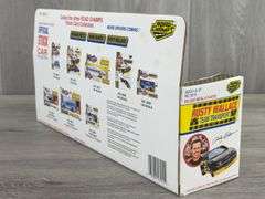 Rusty Wallace #2 Pontiac Excitement Penske Racing Team Transporter W/Stock Car & Collector Card, 1/64, Road Champs, Plastic Not Attached