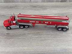 Mack CH613 Firefighting Tanker, 1/43, Franklin Mint Precision Models, Certificate Of Authenticity