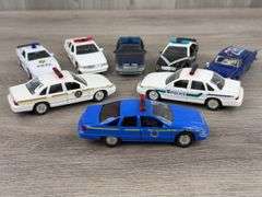 MI, ID, VA, ND, NY, RCMP GRC, Vancouver, County Sheriff  State Hwy Patrol Cars, 4 1/2", Chevy Caprice and Crown Victorias, Road Champs