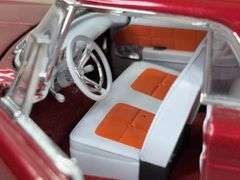 1956 Continental Mark II, Maroon, 1/24, Certificate of Authenticity, Vicki's Gifts Exclusive Limited Edition, #0181/1000, Outer Shipping Box