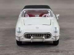 WhiteGMC Integral 1953 Corvette Tractor Trailer Set, 1/64, Ertl, Hamilton Authenticated, Certificate of Authenticity