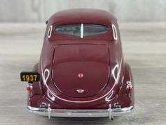 1937 Studebaker Dictator Coupe, Cardinal Red, 1/24, Danbury Mint, No Paperwork