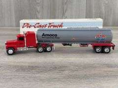 Ford LTL-9000 Amoco The Lead Free Three Tractor Tanker, 1/64, Ertl
