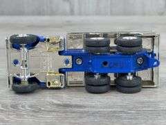 3 Tanker Trucks, 1/64, Ertl, 1 Has Been Repaired, 1 Is Custom