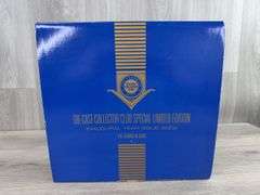 1935 Auburn 851 Speedster, Blue, 1/24, Franklin Mint, Certificate Of Authenticity, #3221/9900, Collector Portfolio, Die-Cast Collector Club Special Limited Edition, 2002 Inaugural Year Issue