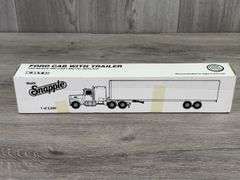 Ford LTL-9000 Snapple Tractor Trailer, 1/64, Ertl, 1993 Limited Edition, 1 Of 2500