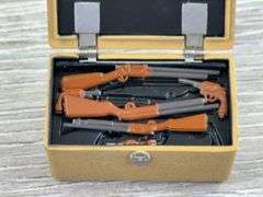 1932 Ford V8 Convertible Sedan, Bonnie & Clyde Edition, 1/24, Maroon/Black, Franklin Mint Precision Models, Collector Portfolio, Paperwork & Accessories Included