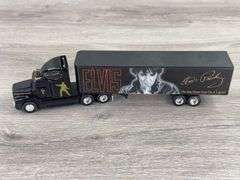 Freightliner 120 Elvis The Legend Rolls On Tractor Trailer, 1/64, Ertl, Title of Ownership, Hamilton Authenticated